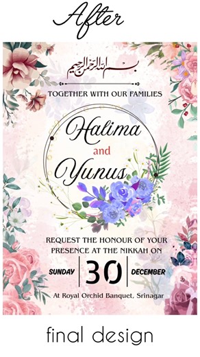 All types of invitation cards & PPT designs available at affordable prices |DM to order|#canva#cards