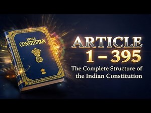 Article 1 to 395 in one video | Indian polity: All important Articles in Hindi