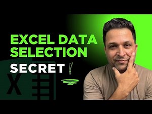 Excel Data Selection Secrets You Need to Know NOW