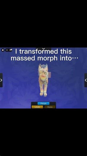 Transforming a Rainbow Massed Morph in Wcue! 🌈