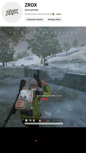 Tracking a Sprinter with a Sniper 🔥 #pubgclutches #pubg