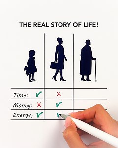 26K views · 96 reactions | The most accurate life chart ever | Makeup Lessons | Facebook