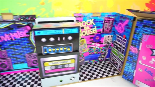 【转载】新款惊喜娃娃混音系列超级组合套装开箱 LOL Surprise OMG Remix Super Surprise-2 Rock Bands Dolls