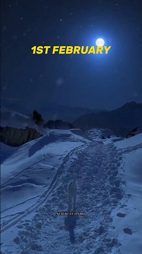 Don’t Miss the Snow Moon! ❄️🌕#shorts #space #universe #moon #science