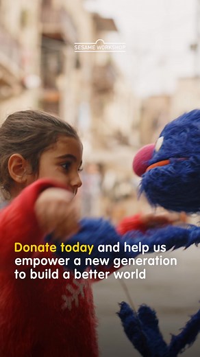Helping children learn is our job. Your generosity makes it possible. | Sesame Workshop