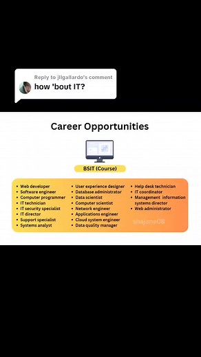 Career Opportunities in Information Technology (IT)