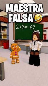 THIS TEACHER ONLY KNEW HOW TO ADD SIX SEVEN 🤣 #roblox #brookhaven #robloxbrookhaven