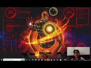 JARVIS Using Python And Rainmeter