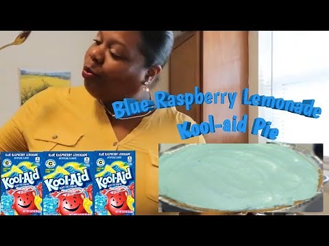 BLUE RASPBERRY LEMONADE KOOL-AID PIE