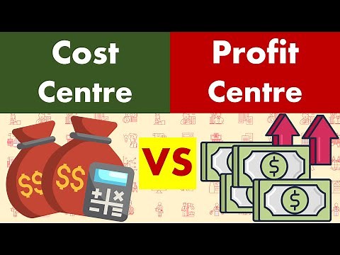 Differences between Cost Centre and Profit Centre.