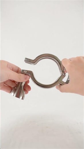 Single Pin Squeeze Tri-Clamp