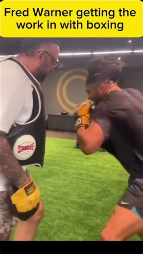 #49ers FRED WARNER GETTING THAT WORK IN THIS OFFSEASON #shorts