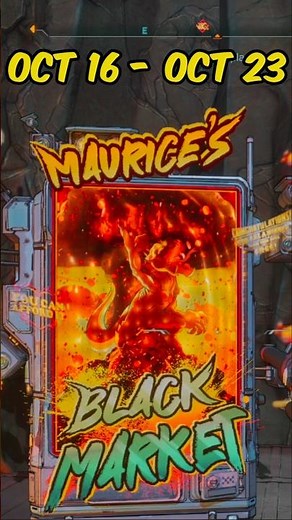 Maurice's Legendary Vending Machine Location October 16-23 #Borderlands4