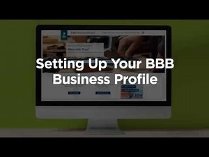Setting Up Your BBB Business Profile