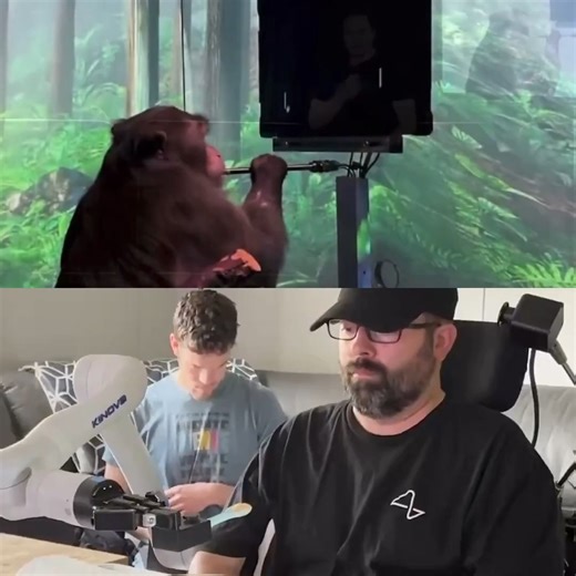 14 reactions | 2021: Monkey plays MindPong. 2025: Paralyzed man feeds himself. If this is 4 years of progress, imagine the next 10 with Neuralink. | Congenai | Facebook