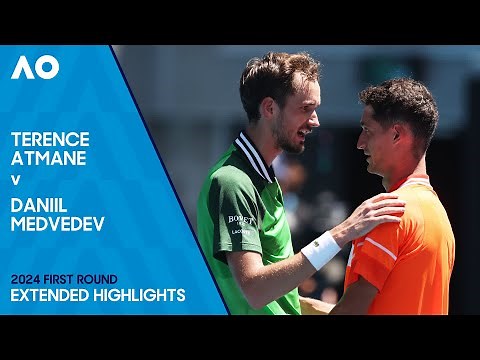 Terence Atmane v Daniil Medvedev Extended Highlights | Australian Open 2024 First Round