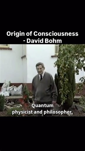 Origin of Consciousness - David Bohm