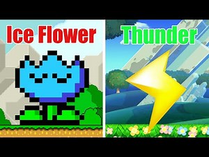 Super Mario Ice Flower vs Thunder