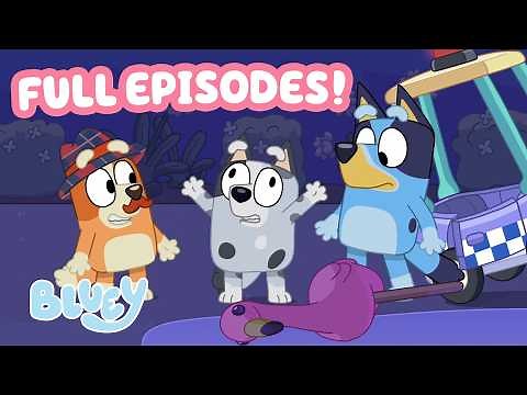 🔴LIVE: Muffin is THE FLAMINGO QUEEN! 🦩 😆 | The Sleepover + 2 HOURS of Bluey Full Episodes 💙 | Bluey
