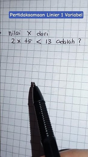 Determining the Value of X in a One-Variable Linear Inequality