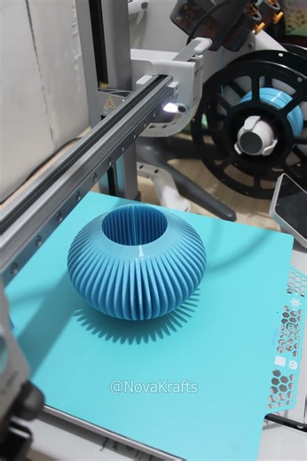 3D Print Timelapse: “Vase32” 🏺✨ | Clean Modern Vase Design (Bambu Lab P2S/A1 Combo) #3dprinting