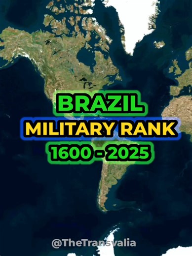 Brazil military rank 1600 - 2025 🇧🇷 #edit #brazil #military #history #fyp