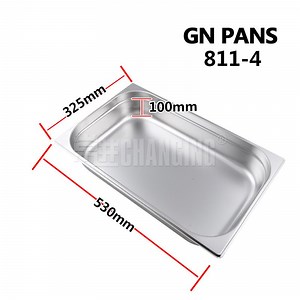 [Hot Item] Restaurant Commercial Gastronorm Catering Food Containers for Hotel Buffet Chafing Dishes