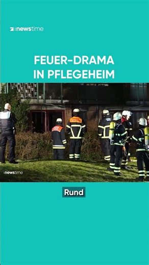 Feuer-Drama in Hamburger Pflegeheim: Ein Bewohner stirbt