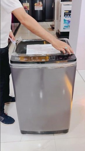 Haier HWM100-826S6 Top Load Washing Machine 10kg | 360° View | AYS Online #shortvideo #home