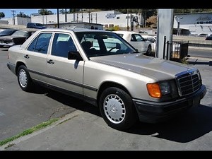 1987 Mercedes Benz 300D W124 Turbo Diesel Turbodiesel 6 Cyl Low Mile 87 300 D E
