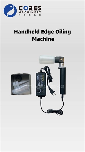 Handheld Edge Oiling Machine #edgepainting #leathermachine #bagmaking #leathercraft #edgecoating | Bag Making Machine-Jeffrey