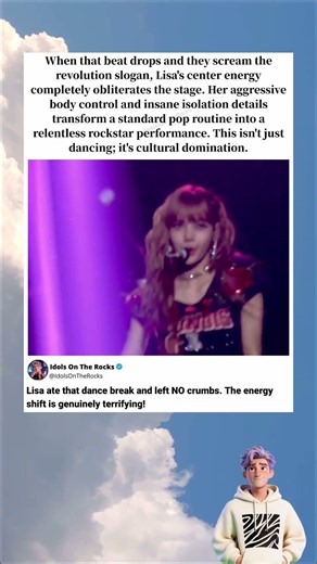 The beat drop that shook Japan. 💣#LISA #BLACKPINK #DanceBreak #KpopLive #MainDancerEnergy