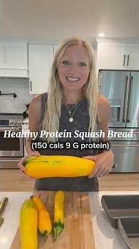 Recipe for GIANT garden squash! #proteinbread #zucchinibread #healthyrecipes #baking #garden