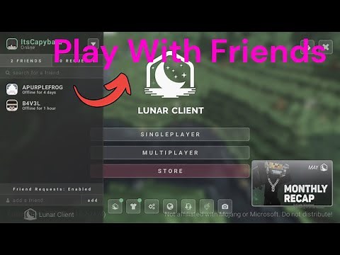 How To Friend People On Lunar Client {2024}