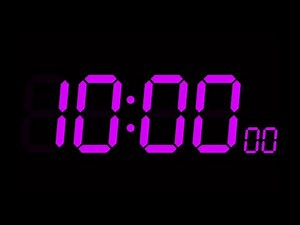 10 Minute Digital Timer with Alarm | Study, Work, or Relax