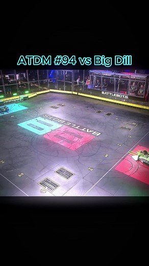 ATDM #94 vs Big Dill #battlebots #battle #bots #robot #robotwars #war