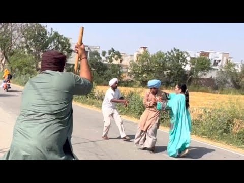 ਰੰਗੇ ਹੱਥੀ ਚ punjabi short movie Harman bath films