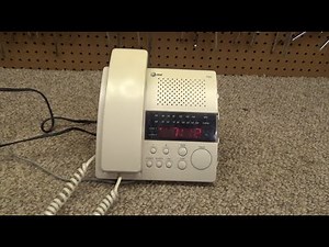 AT&T 340 Clock/Radio/Telephone | Initial Checkout