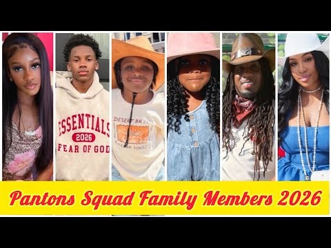 Pantons Squad Family Members, Real Name Ages Ages 2026