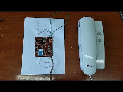 Interfon Genway WL-02 schema si functionare