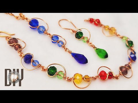 Simple chain link with crystal | Extremely high applicability and customization 928