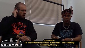 39K views · 477 reactions | Juice Wrld talks about how he deals with such overwhelming success, reveals that his friend donated to a No Jumper livestream to play his song before he was famous and gives his opinion on the new rappers coming out of Chicago. | No Jumper | Facebook