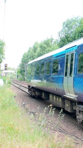 Scotrail Class 385 Edinburgh to Glasgow Central departing Holytown #holytown #scotrail #class385