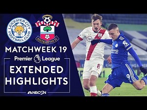 Leicester City v. Southampton | PREMIER LEAGUE HIGHLIGHTS | 1/16/2021 | NBC Sports