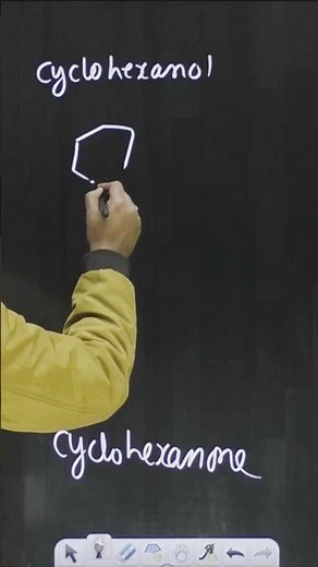 Cyclohexanol to Cyclohexanone | oxidation #viral #shortsvideo #cbse #class12