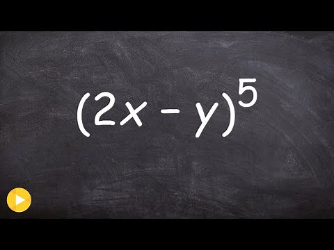 How to expand a binomial with coefficients