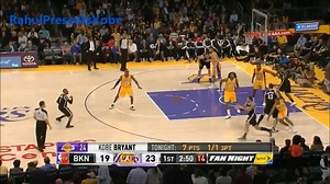 1.4M views · 622 reactions | Kobe Bryant Says No To Substitution, Then Hits 4 Straight Jumpshots Kobe picked up 2 early fouls in this game at home against the Nets. D’Antoni was about to pull him out during the free throws, but Kobe refused and motioned to his coach that he wanted to stay in. He went on to hit 4 straight jumpers to start the game 5/5 from the field, forcing a timeout and embarrassing Deron Williams in the process. | Open Court | Facebook