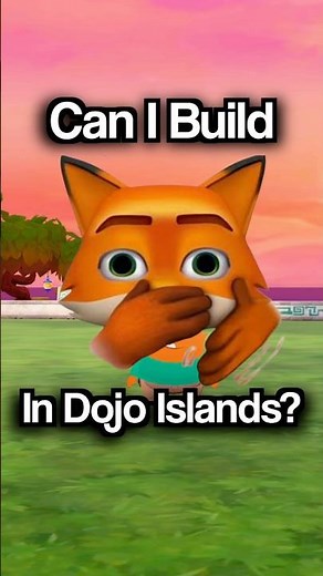Can I Build Nick Wilde Scuba Emote in Dojo Islands for World Emoji Day? 🦊🤿 What would YOU build?