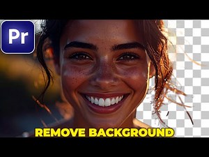 REMOVE BACKGROUND from VIDEO in Premiere Pro