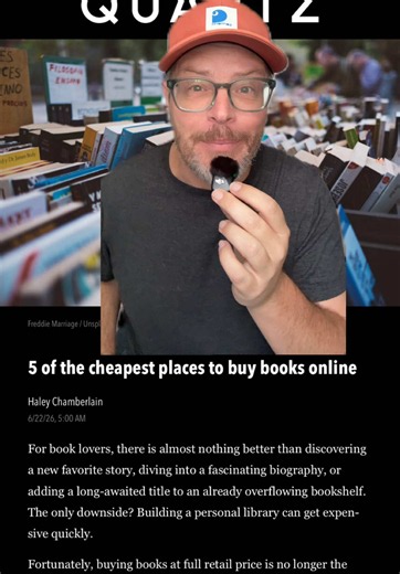 Tired of Amazon?!? Try these options for your next book purchase. thriftbooks.com abebooks.com alibis.com bookfinder.com betterworldbooks.com#greenscreen
